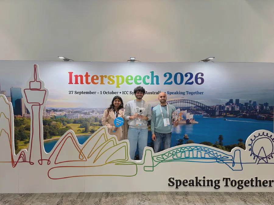 The group at Interspeech 2026, Sydney.