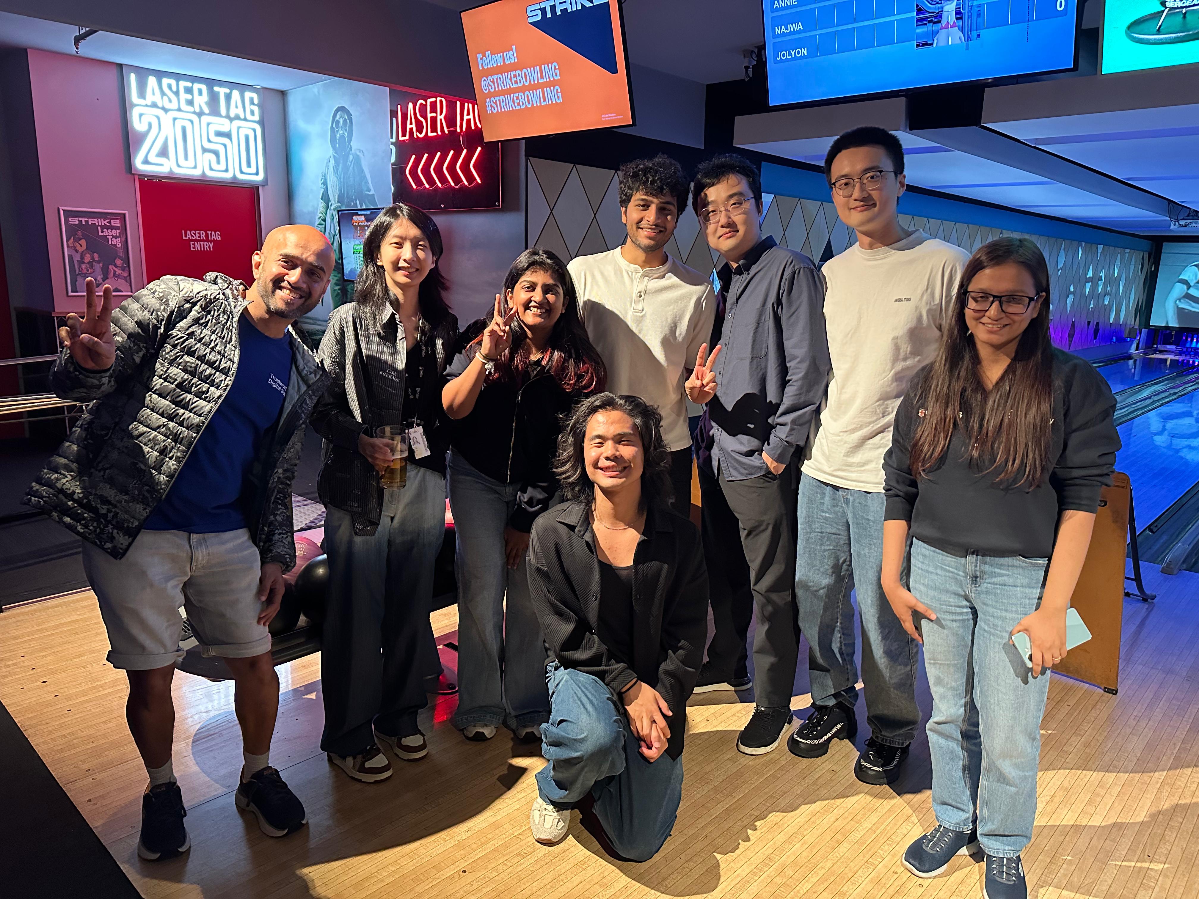 The group at Strike.
